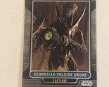 Star Wars Galactic Files Vintage Trading Card #323 Geonisian Soldier Drone - $2.96