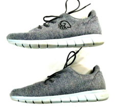 Giesswein Merino Runners Gray Lace Up Wool Sneakers Mens Shoe Size EU 46... - £47.18 GBP