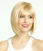 Fashion Short Bob Heat Resistant Synthetic Hair Non Lace Wigs Blond 12in... - £10.27 GBP