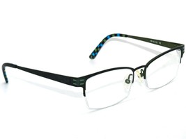 Kensie Eyeglasses Fern Fern Green Half Rim Metal Frame 49[]16 135 Handmade - £31.45 GBP