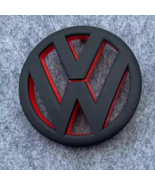 Volkswagen VW Golf Mk6 GTI TSI TDI R20 Front Grille Emblem Matte black &amp;... - $29.99