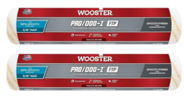 Paint Roller Cover 3/8&#39;&#39; Nap x 14&#39;&#39; L Fabric Cover Wooster RR666-14 (2-PK) - $260.22 MXN