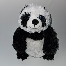 Black White Panda Bear Plush Circus Circus 11&quot; Stuffed Animal Toy 2015 - £11.64 GBP