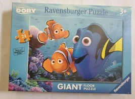 New Ravensburger Disney Finding Dory 24 Piece Giant Floor Puzzle 27&quot; x 19.25&quot; - £19.43 GBP