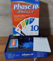 Phase 10 Deluxe Card Game Fundex 2009 Complete Age 8+ Players 2+ - £9.58 GBP