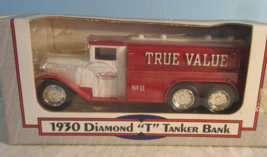 1930 DIAMOND T TANKER Coin Bank w/Key Ertl True Value Hardware DieCast M... - $27.00
