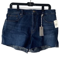 Good American Good Cut-Off Short Blue 464 GCOS991C Size 14/32 NWT New - £38.46 GBP