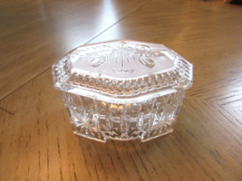Waterford Crystal Trinket Music Box 1998 Hark the Herald Angels Sing Signed - £40.15 GBP