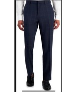 Perry Ellis Portfolio Men’s Slim Fit Twill Dress Pants, Dark Navy, 32 x ... - $37.24 CAD
