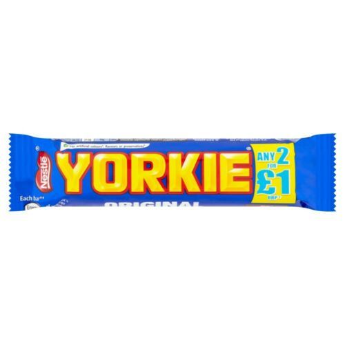 Nestle Original Yorkie Chocolate Box Of 24 x 46g Bars PMP - $18.85