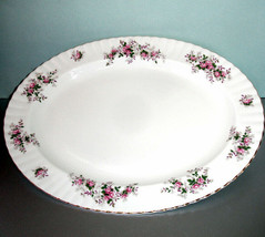 Royal Albert Lavender Rose Oval Serving Platter Large 16&quot; New No Box - £58.26 GBP