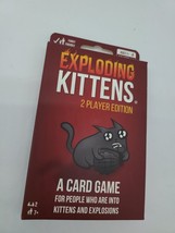 Exploding Kittens 2 Player Edition Card Game Brand New Family Friendly Fun 2021 - £3.93 GBP