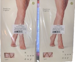 2 Pack ￼A New Day Fashion, Tight, Beige M/L  2 Per Pack Total Of 4 pair - $14.73