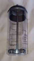 Pampered Chef 2265 Measure Mix &amp; Pour Salad Dressing Mixer Maker 16 Oz - $375.23 MXN