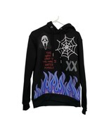 2xKrazy M Hoodie Ghost Face Bay Area Designed Drawstring Black Skater Gr... - $188.09
