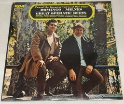 Placido Domingo &amp; Sherrill Milnes Great Operatic Duets RCA Records Vinyl New! - £15.48 GBP