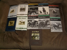 Thoroughbred Legends book mixed lot of 11 HB PB War Admiral, Sunday Sile... - $120.00