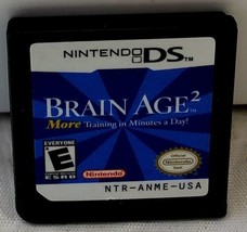 Brain Age 2: More Training in Minutes a Day Cartridge Only - £3.88 GBP