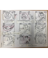THE NEW ADVENTURES OF GILLIGAN Filmation vintage animation storyboard la... - $40.72 CAD