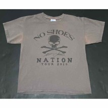 Kenny Chesney No Shoes Nation 2013 Concert Tour T-Shirt Youth Medium 958A - $24.19