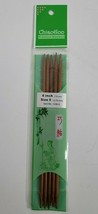 ChiaoGoo Premium Bamboo 6&quot; inch US 5 3.75mm double pointed knitting needles - $6.99