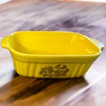 Platzgraph 16 OZ Vintage Yellow Casserole Loaf/Bread Dish - $8.91