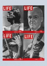 Life Magazine Lot of 4 Full Month of September 1937 6, 13, 20, 27 - $38.00