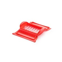 Lekue 650 ml Regular Steam Case with Cooking Tray, Red  - $80.81 CAD