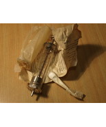SOVIET USSR RUSSIAN VINTAGE REUSABLE COLLAPSIBLE 10 ML GLASS SYRINGE REC... - $10.84 CAD