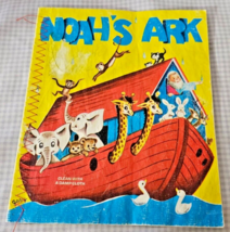 Noah&#39;s Ark By C.R. Gibson Company #1402 -Clean W/Damp Cloth 1968 - £7.02 GBP
