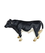 Schleich Holstein Bull Cow Standing #13143 Black White Farm Life Animal Toy - £11.78 GBP