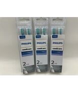 3 Boxes (6 Heads) Philips Sonicare C1 Simply Clean Toothbrush Heads HX60... - $44.97