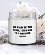 Joe Biden Funny Candle Buy A Man Eat Fish Candle  - £15.67 GBP