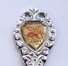 Collector Souvenir Spoon Canada Alberta High Level Mosquito Emblem - £3.98 GBP