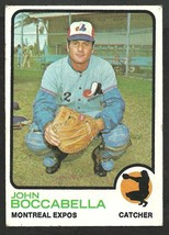 Montreal Expos John Boccabella 1973 Topps Baseball Card # 592 vg/ex - £0.87 GBP