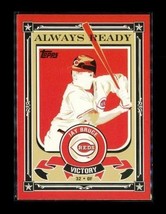 2009 Topps Always Ready Victory Baseball Card PP16 Jay Bruce Cincinnati Reds - £3.88 GBP