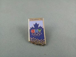 Rare - 1994 Winter Olympic Games Pin - CTV British Columbia Broadcast Pin - £19.81 GBP