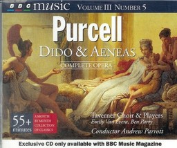 Purcell - Dido &amp; Aeneas [Single] [Audio CD] Henry Purcell; Taverner Choi... - $2.95