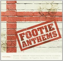 Footie Anthems by Various [Audio CD] Various - $9.79