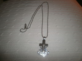 Spanish Cross and Anchor Necklace  - €3,49 EUR
