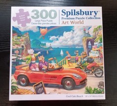 NEW Spilsbury 300 pc Puzzle Cool Cats Beach~ Art World - $11.00