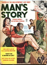 Man”S Story 8/1961-CHINESE Commies Cobra TORTURE-BONDAGE-CHEESECAKE - £123.39 GBP