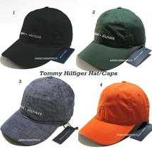 TOMMY HILFIGER NEW MEN&#39;S BASEBALL CAP/HAT BLACK GREEN DENIM BLUE NICE CA... - £20.69 GBP