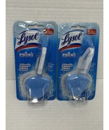 2 Pcs Lysol Hygienic Atlantic FRESH SCENT Automatic Toilet Cleaner Blue ... - $12.49
