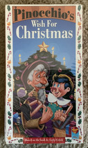 Pinocchio’s Wish For Christmas (1990, VHS, w/ Slip Cover) - £6.07 GBP