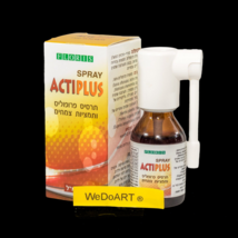 ActiPlus Throat Spray from Plant Extract &amp; Propolis. 25ml - £27.06 GBP