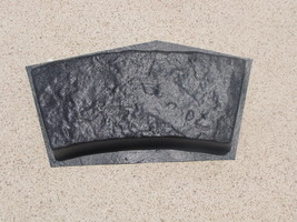 4 Curved Garden Edging Landscape Molds 2 ea. 7x9 & 7x17 Make Tree Circles, Walls - £79.48 GBP
