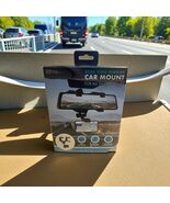 Simply Tech Rear View Mirror Car Phone Mount – 360° Adjustable Holder – New - $21.84
