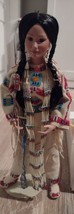 Danbury Mint Porcelain Doll Morning Song Native American Doll - $38.95