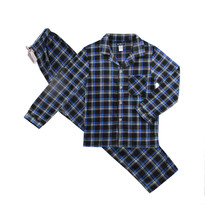 Men&#39;s Fleece 2 Piece Sleepwear Button Up Drawstring Waist Pajama Set - M - £14.79 GBP